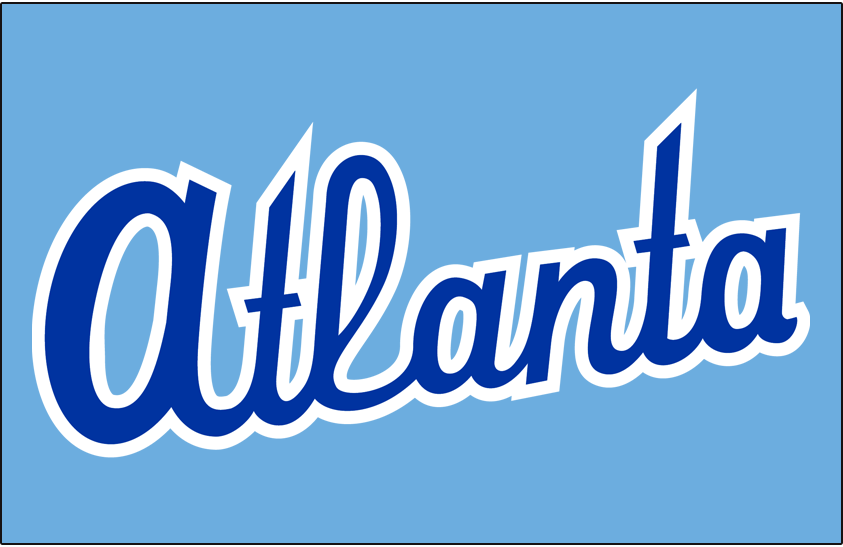 Atlanta Braves 1980 Jersey Logo fabric transfer